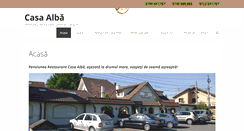 Desktop Screenshot of casaalba.com.ro