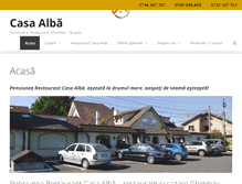 Tablet Screenshot of casaalba.com.ro